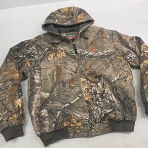 Game Winner Realtree Xtra Camo Men's Hunting Jacket Lined Insulated Men's S EUC